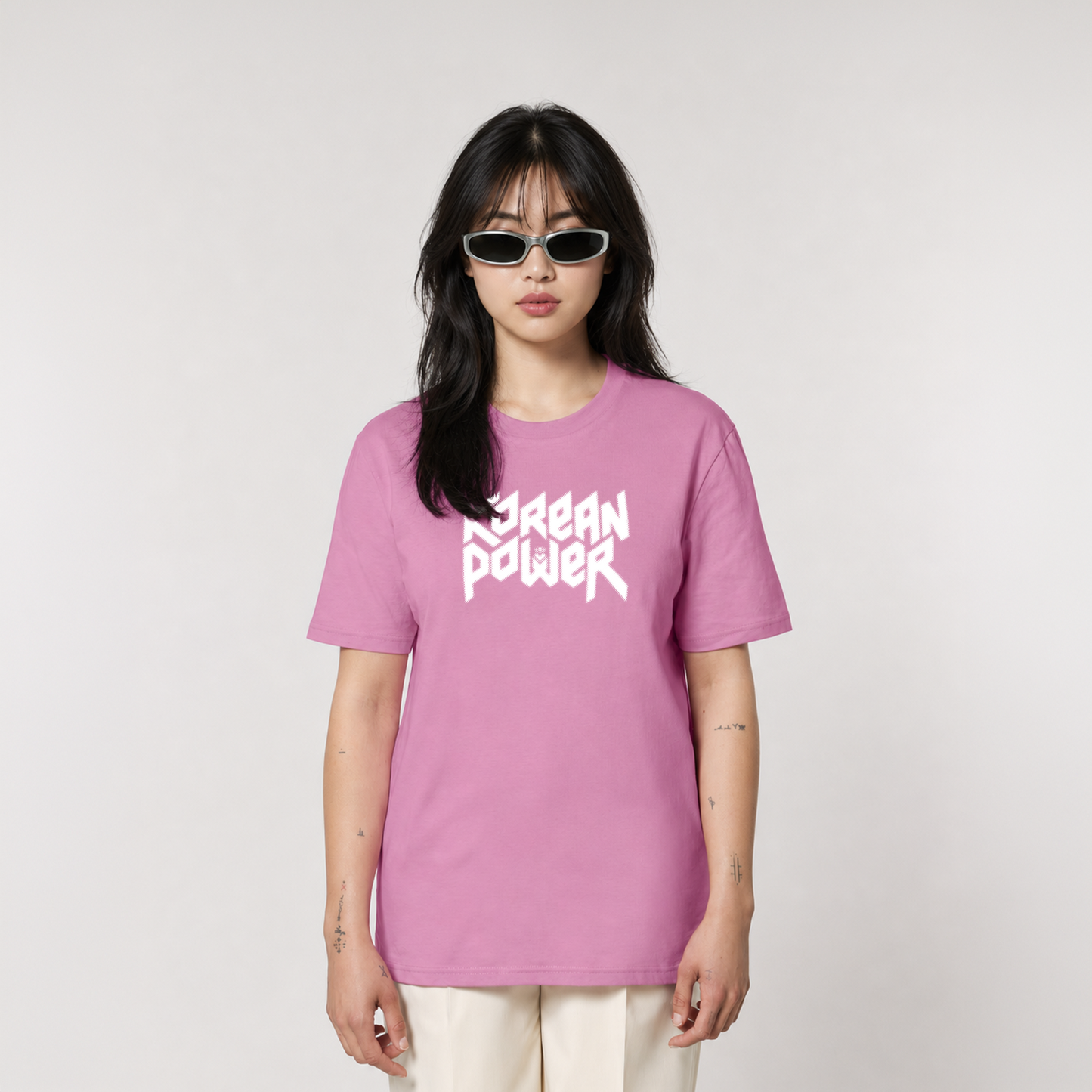 Camiseta - Korean Power 2026 - Rosa