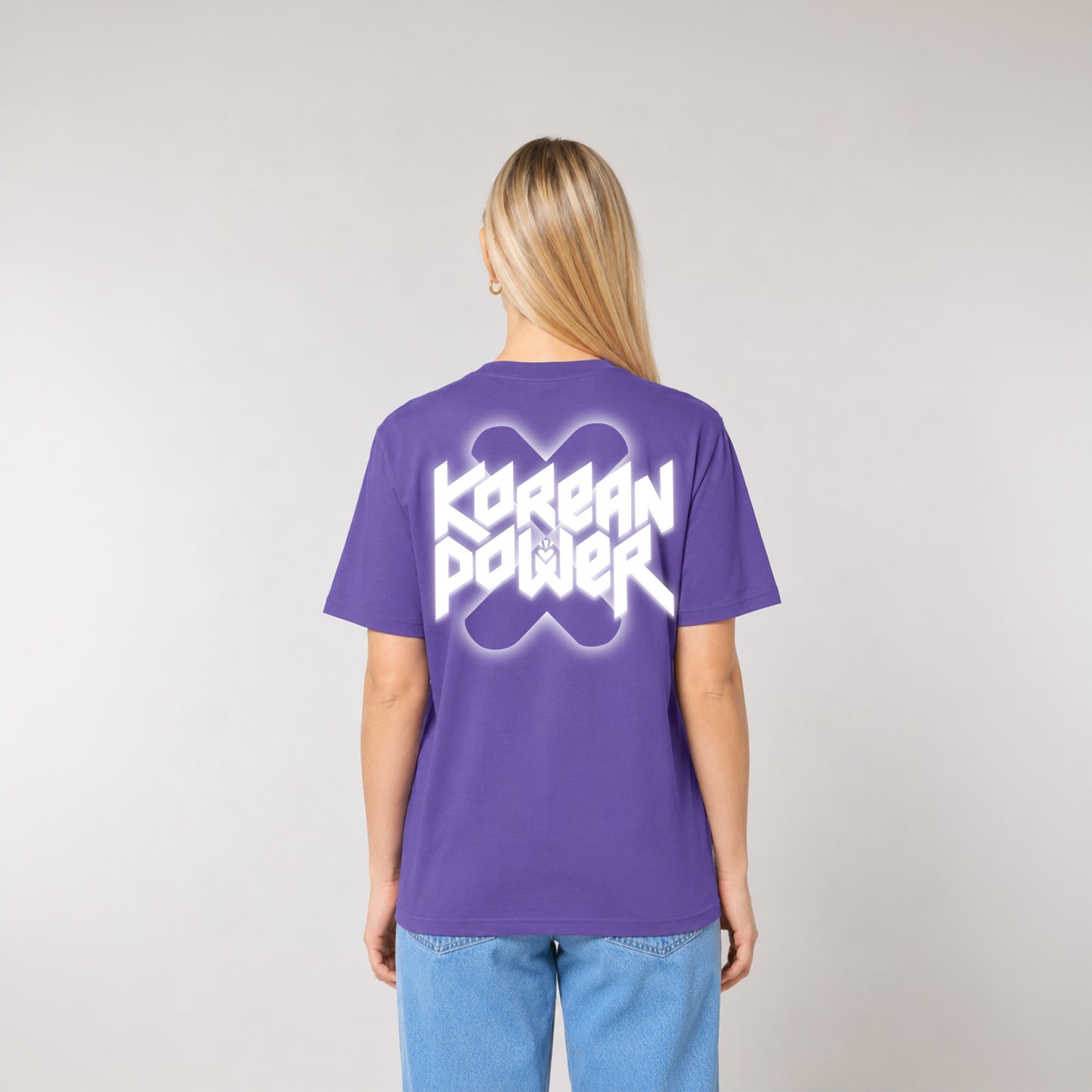 Camiseta - Korean Power 2026 - Morada