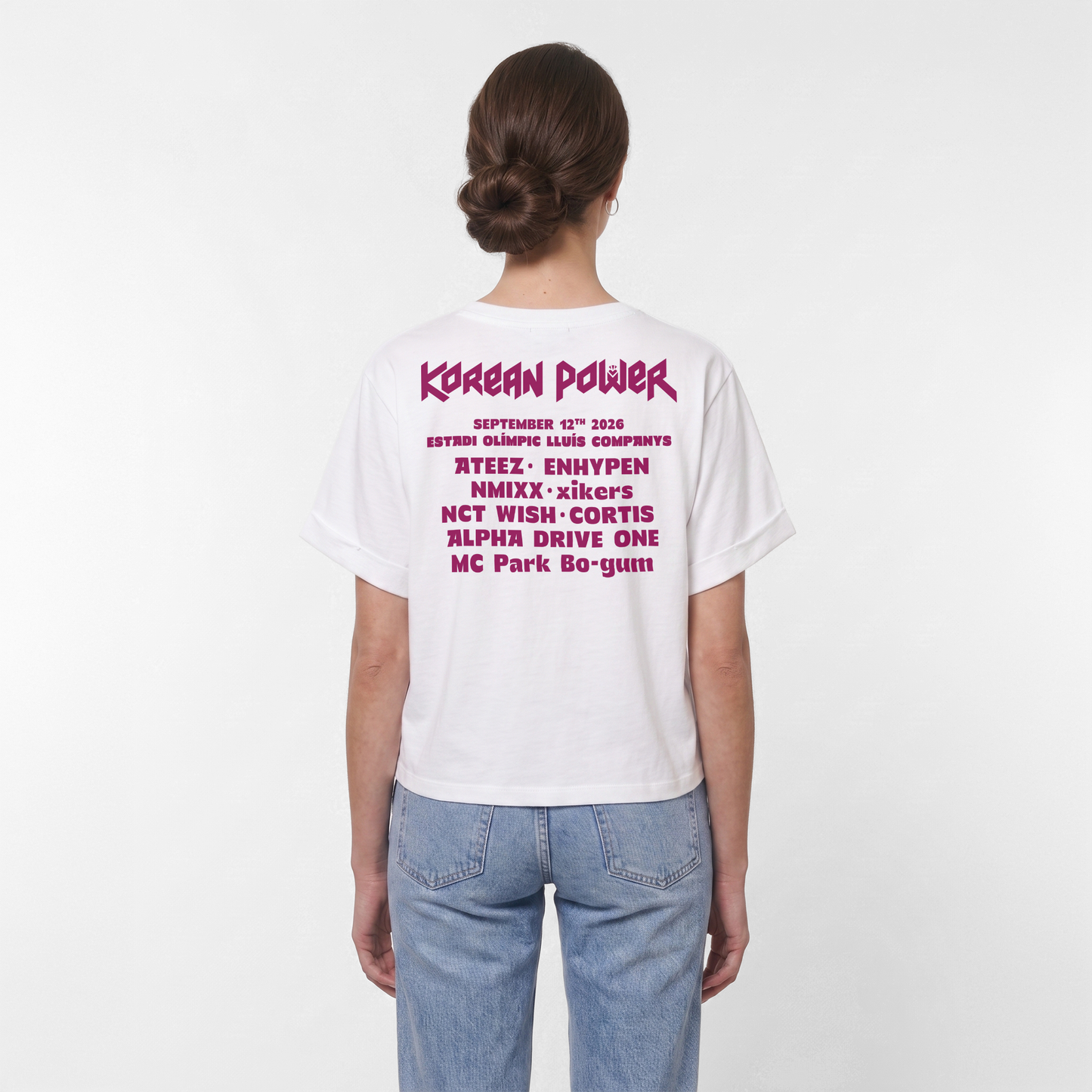 Camiseta - Music Bank Barcelona 2026 - Cropped