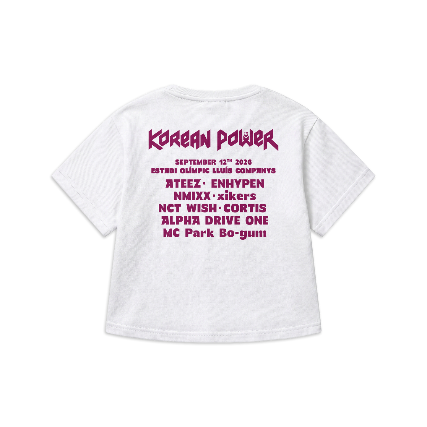 Camiseta - Music Bank Barcelona 2026 - Cropped