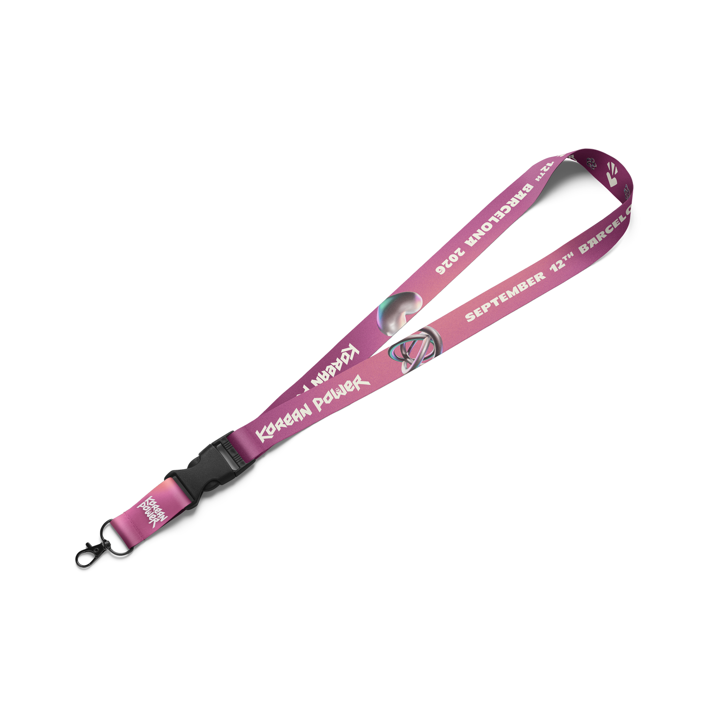 Lanyard - Korean Power - Music Bank Barcelona