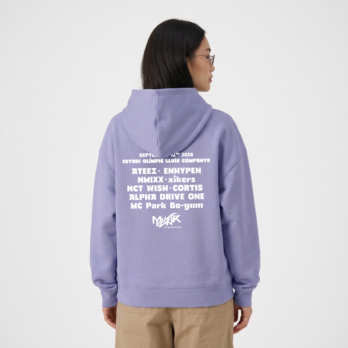 Sudadera - Music Bank Barcelona 2026 - Lavanda